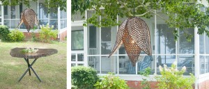 Seed pod outdoor lights