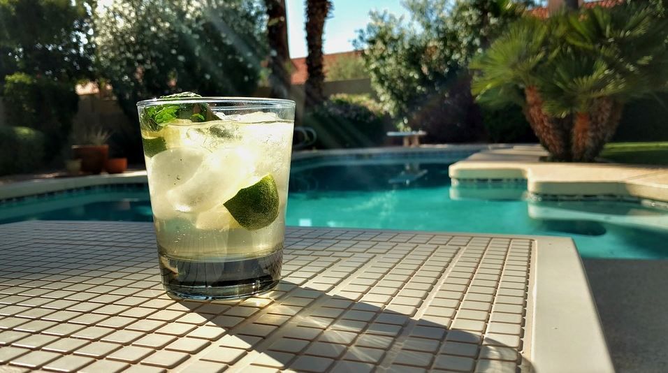 backyard pool