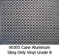Sling fabric 00305 cane aluminum