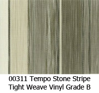 Vinyl fabric 00311 tempo stone stripe