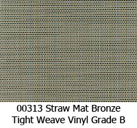 Vinyl fabric 00313 straw mat bronze