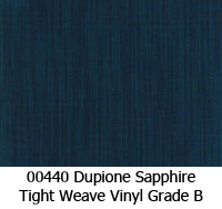 Vinyl fabric 00440 dupione sapphire
