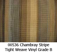 Vinyl fabric 00536 chambray stripe