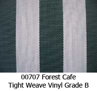 Vinyl fabric 00707 forest cafe