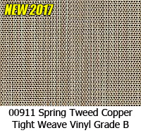 Vinyl fabric 00911 spring tweed copper