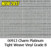 Vinyl fabric 00913 charm platinum