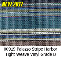 Vinyl fabric 00919 palazzo stripe harbor