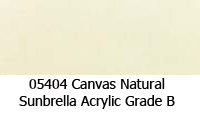 Sunbrella fabric 05404 canvas natural