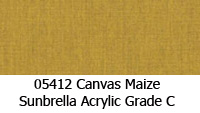 Sunbrella fabric 05412 canvas maize