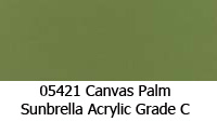 Sunbrella fabric 05421 canvas palm
