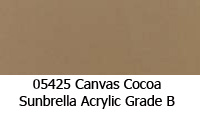 Sunbrella fabric 05425 canvas cocoa