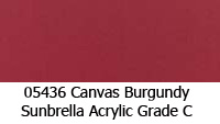 Sunbrella fabric 05436 canvas burgundy