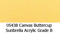 Sunbrella fabric 05438 canvas buttercup