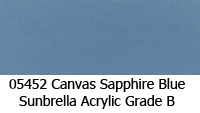 Sunbrella fabric 05452 canvas sapphire blue