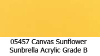Sunbrella fabric 05457 canvas sunflower