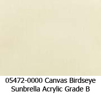 Sunbrella fabric 05472 canvas birdseye