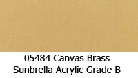 Sunbrella fabric 05484 canvas brass