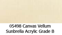 Sunbrella fabric 05498 canvas vellum