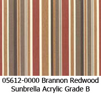 Sunbrella fabric 05612 brannon redwood