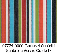 Sunbrella fabric 07774 carousel confetti