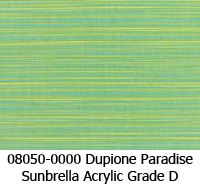 Sunbrella fabric 08050 dupione paradise
