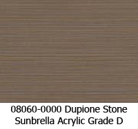 Sunbrella fabric 08060 dupione stone