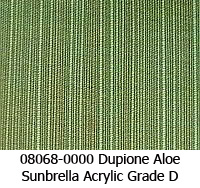 Sunbrella fabric 08068 dupione aloe