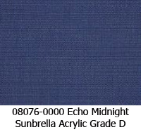 Sunbrella fabric 08076 echo midnight