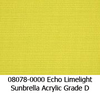 Sunbrella fabric 08078 echo limelight
