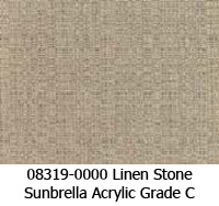 Sunbrella fabric 08319 linen stone
