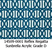 Sunbrella fabric 14509-0001 reflex regatta