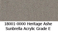 Sunbrella fabric 018001 heritage ashe