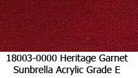 Sunbrella fabric 18003 heritage garnet