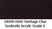 Sunbrella fabric 18009 heritage char