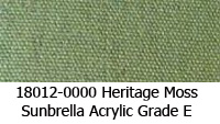 Sunbrella fabric 18012 heritage moss