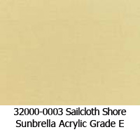 Sunbrella fabric 32000-0003 sailcloth shore