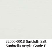 Sunbrella fabric 32000-0018 sailcloth salt