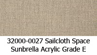 Sunbrella fabric 32007-0027 sailcloth space