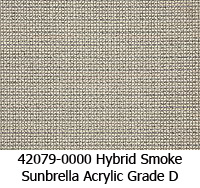Sunbrella fabric 42079 hybrid smoke