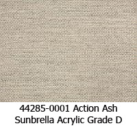 Sunbrella fabric 44285-0001 action ash