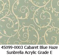 Sunbrella fabric 45099-0003 cabaret blue haze