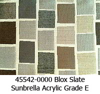 Sunbrella fabric 45542 box slate
