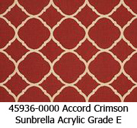 Sunbrella fabric 45936 accord crimson