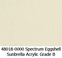 Sunbrella fabric 48018 spectrum eggshell