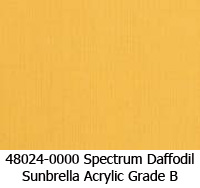 Sunbrella fabric 48024 spectrum daffodil