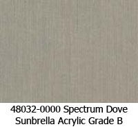Sunbrella fabric 48032 spectrum dove