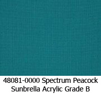 Sunbrella fabric 48081 spectrum peacock