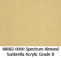 Sunbrella fabric 48082 spectrum almond