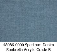 Sunbrella fabric 48086 spectrum denim