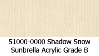 Sunbrella fabric 51000 shadow snow